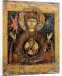 The Mother of God of the Sign, icon, late 17th century by School Russian