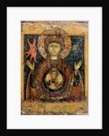The Mother of God of the Sign, icon, late 17th century by School Russian