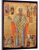 St. Charalambos, icon, from Macedonia, late 16th century by Greek School