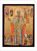 St. Charalambos, icon, from Macedonia, late 16th century by Greek School