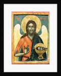St.John the Baptist, icon from central Greece, 18th century by Anonymous