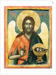 St.John the Baptist, icon from central Greece, 18th century by Anonymous