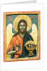 St.John the Baptist, icon from central Greece, 18th century by Anonymous