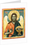 St.John the Baptist, icon from central Greece, 18th century by Anonymous