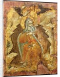Elijah by the Brook Cherith, Macedonian, c.1700 by Anonymous
