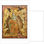 Elijah by the Brook Cherith, Macedonian, c.1700 by Anonymous
