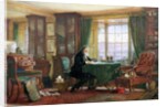 John Ruskin in his study at Brantwood, Cumbria, 1882 by William Gersham Collingwood