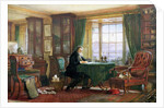 John Ruskin in his study at Brantwood, Cumbria, 1882 by William Gersham Collingwood
