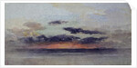 Stormy Sunset by John Ruskin