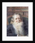 Portrait of John Ruskin 1898-99 by Joseph Arthur Palliser Severn