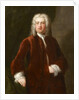 Portrait of an unidentified 18th-century gentleman presented as a portrait of Georg Frideric Handel, 1737 by Charles Philips