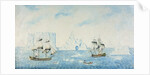 Boats Collecting Ice, c.1773 by English School