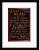 Recruitment board for the Royal Navy, 10th March 1796 by English School