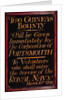 Recruitment board for the Royal Navy, 10th March 1796 by English School