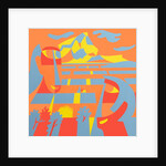 Landscape with faces, 2007 by Ron Waddams