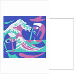 Seascape with faces, 2007 by Ron Waddams