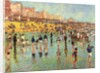 Passing Time on Brighton Beach by Robert Tyndall