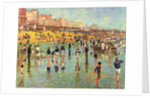 Passing Time on Brighton Beach by Robert Tyndall