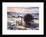 Sussex Stile, Winter, 1996 by Robert Tyndall