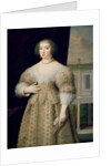 Portrait of Anne of Austria by Louis Ferdinand Elle