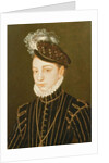 Portrait of Charles IX by Francois Clouet