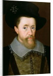 Portrait of James VI of Scotland and I of England by John de Critz