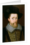 Portrait of James VI of Scotland and I of England by John de Critz