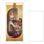 Queen Victoria with Albert Edward, the Prince of Wales, Victoria, the Princess Royal and other members of the Royal Family, 1864 by John Calcott Cope