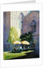 Refectory Garden, Exeter Cathedral, 1999 by Anthony Rule