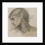 Study of a Head, for 'The Mill', c.1872-80 by Edward Coley Burne-Jones