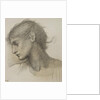Study of a Head, for 'The Mill', c.1872-80 by Edward Coley Burne-Jones