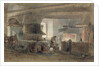A Smithy at Seville by Edward Angelo Goodall