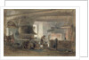 A Smithy at Seville by Edward Angelo Goodall