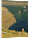 A Welsh Cliff, 1935 by Joseph Edward Southall