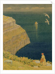 A Welsh Cliff, 1935 by Joseph Edward Southall
