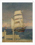 Tall Ship, 1935 by Joseph Edward Southall