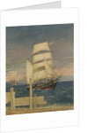 Tall Ship, 1935 by Joseph Edward Southall