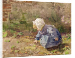 Child with White Cap by Rose Maynard Barton