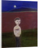 Boy in the Moonlight, 2002 acrylic on canvas) by Roya Salari
