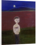 Boy in the Moonlight, 2002 acrylic on canvas) by Roya Salari