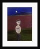 Boy in the Moonlight, 2002 acrylic on canvas) by Roya Salari