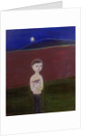 Boy in the Moonlight, 2002 acrylic on canvas) by Roya Salari