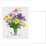 Poppies and Geraniums by Christopher Ryland