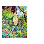 Garden with Flowering Yucca, 2014 by Christopher Ryland