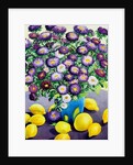 Purple Asters and Lemons by Christopher Ryland