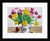 Tulips in Jug with Apples, 2013 by Christopher Ryland