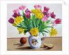 Tulips in Jug with Apples, 2013 by Christopher Ryland