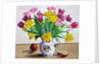 Tulips in Jug with Apples, 2013 by Christopher Ryland