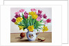 Tulips in Jug with Apples, 2013 by Christopher Ryland