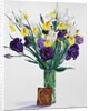 Flowers with Face from an Icon, 2014 by Christopher Ryland